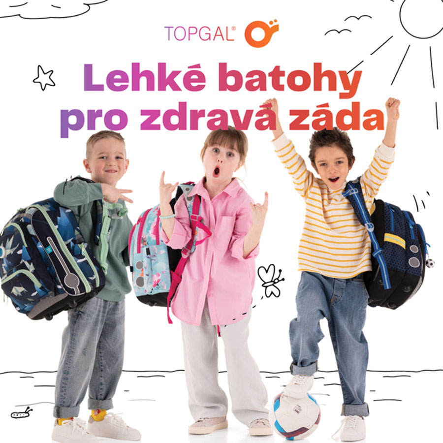 Velké srovnání školních batohů Topgal